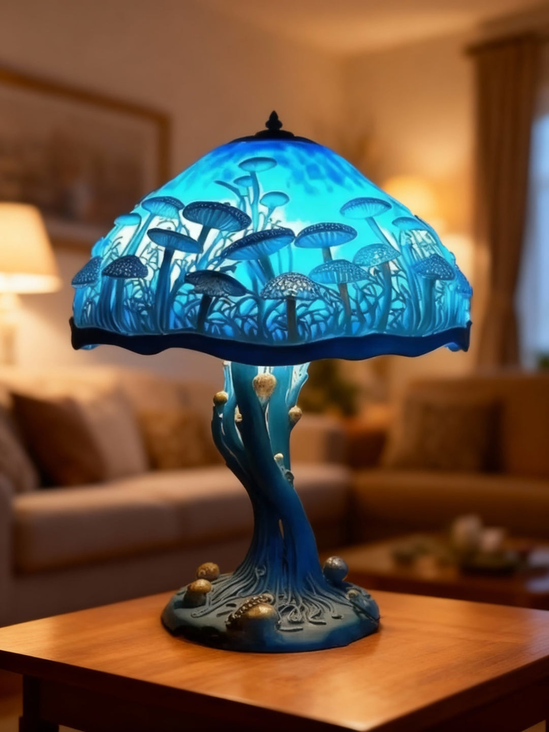 HANDMADE MUSHROOM LAMPS