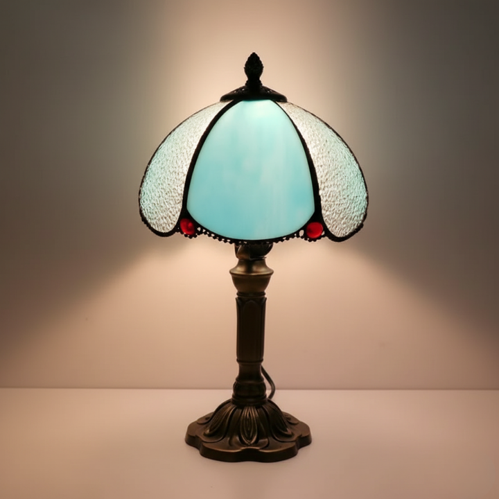 AZURIA | LUXURY BLUE GLASS LAMP