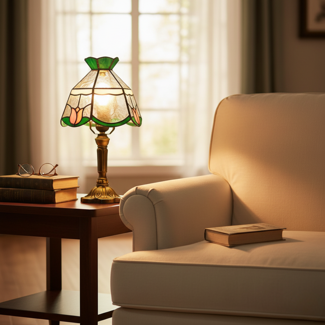 TULISSE | HANDCRAFTED STAINED GLASS LAMP