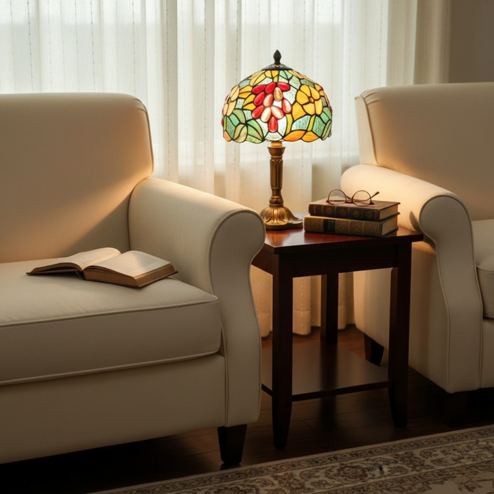 FLORENCIA | COLORFUL STAINED GLASS LAMP
