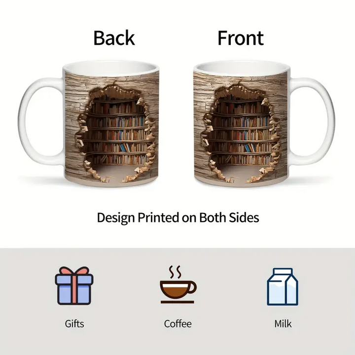 MYSTIMUG | COZY READER’S 3D MUG