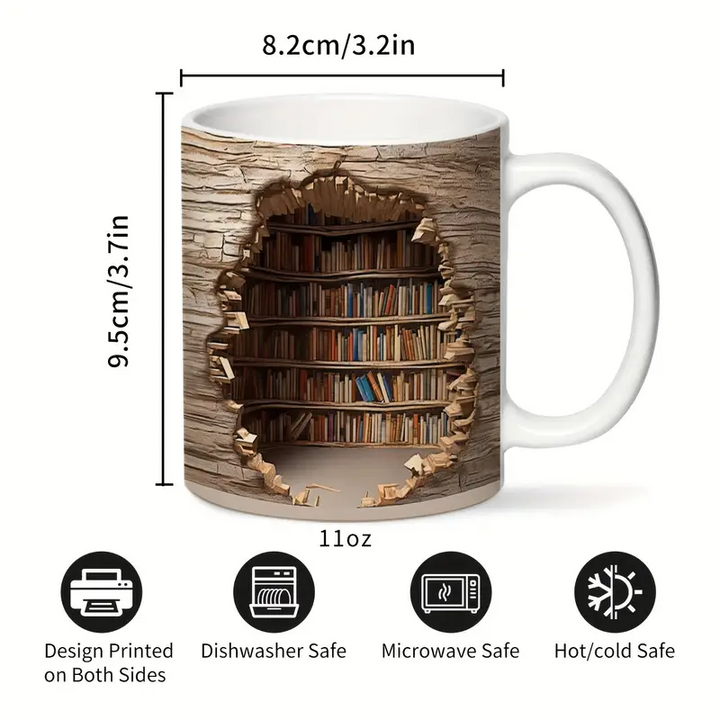MYSTIMUG | COZY READER’S 3D MUG