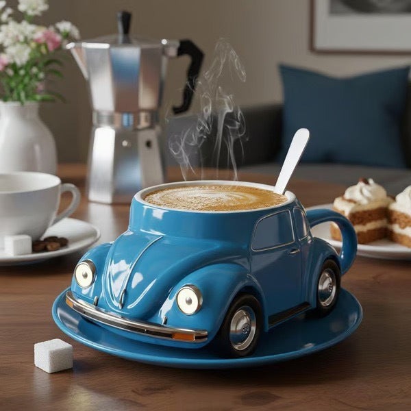 BLUEMUG | BLUE CAR COFFEE MUG