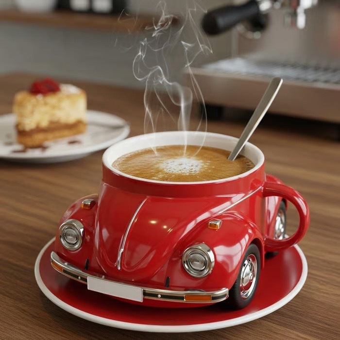 MOTOSIP | RED CAR COFFEE MUG